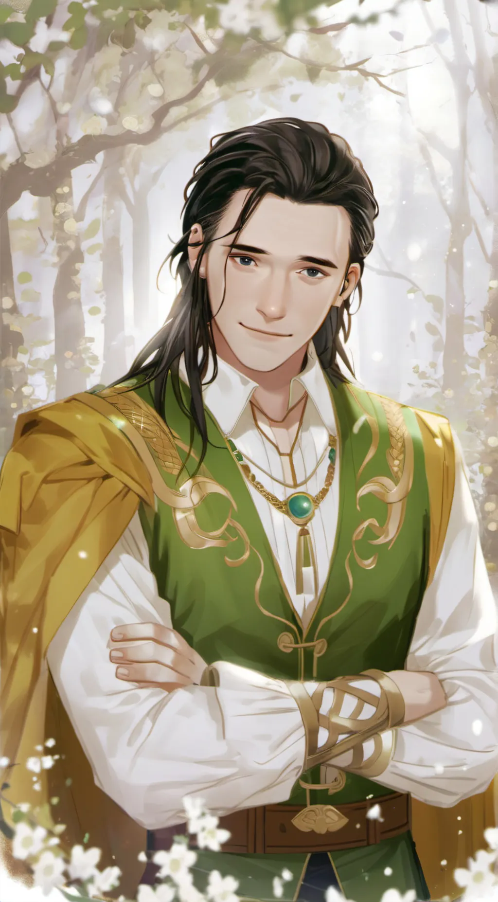 ai character: loki background