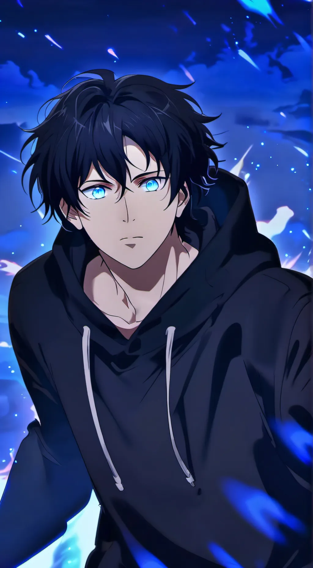 ai character: Sung Jinwoo background