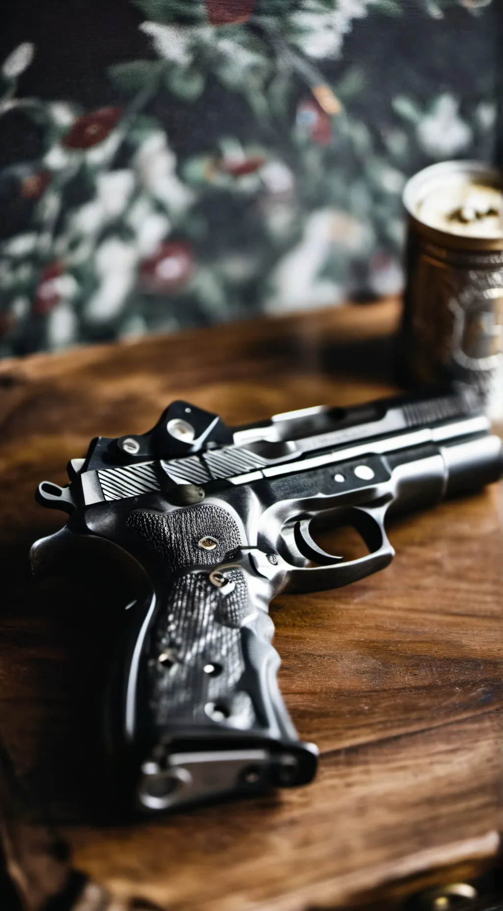 ai character: Gun game background