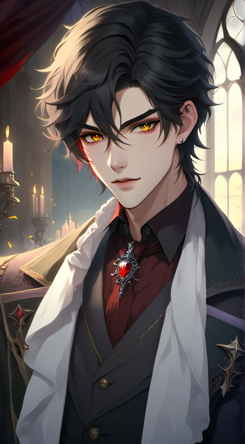 ai character: ★Xavier ★ background