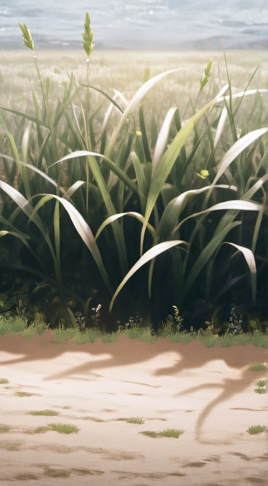 ai character: GRASS background