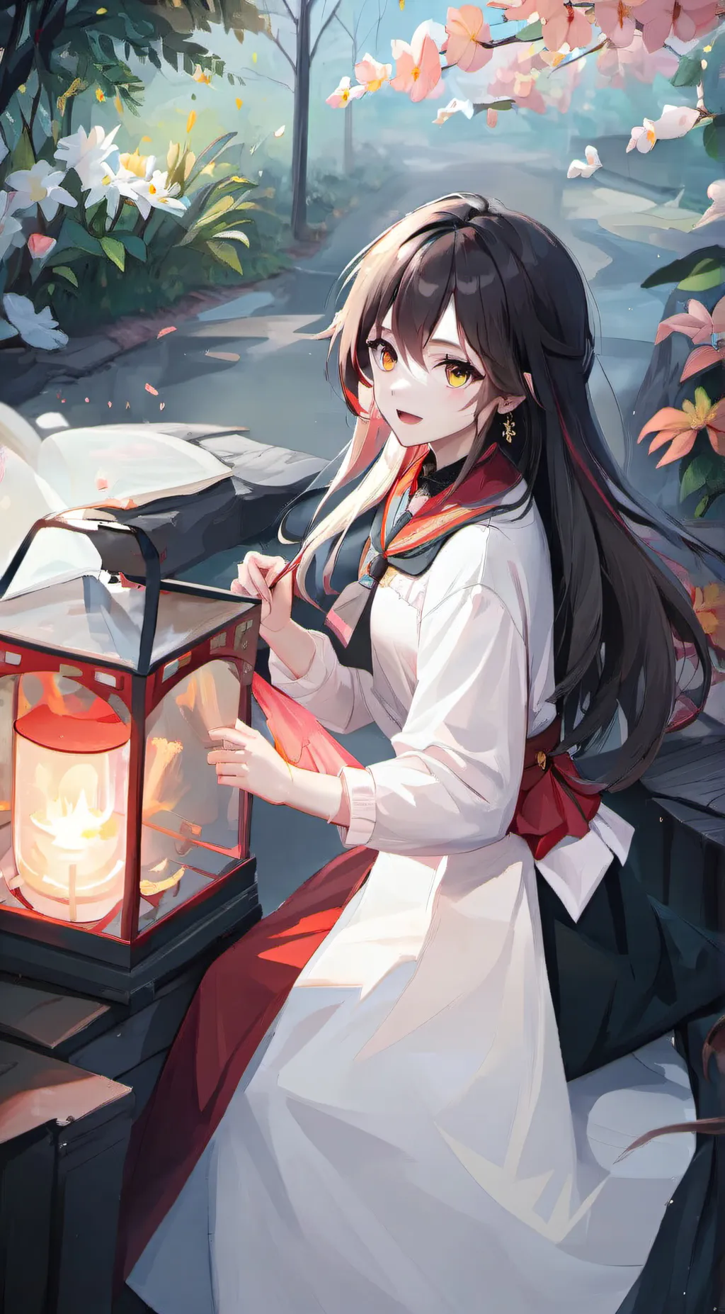 ai character: maddy background