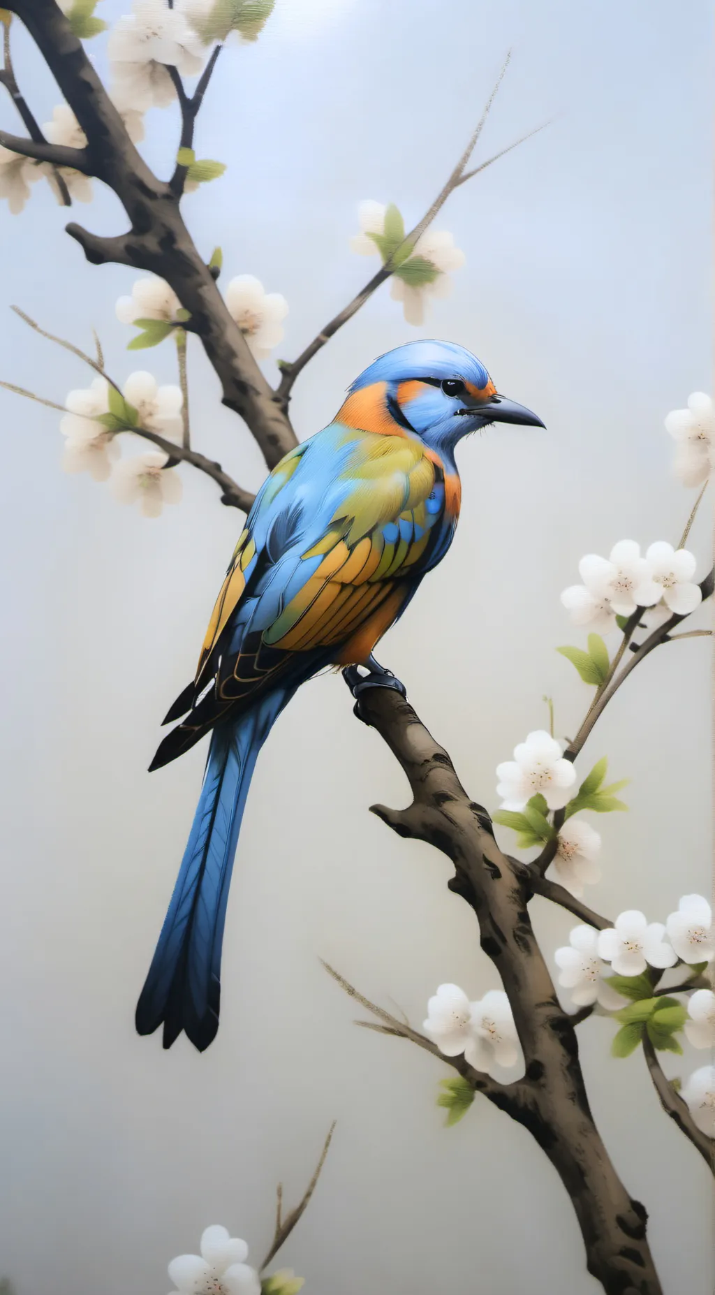 ai character: Rose background