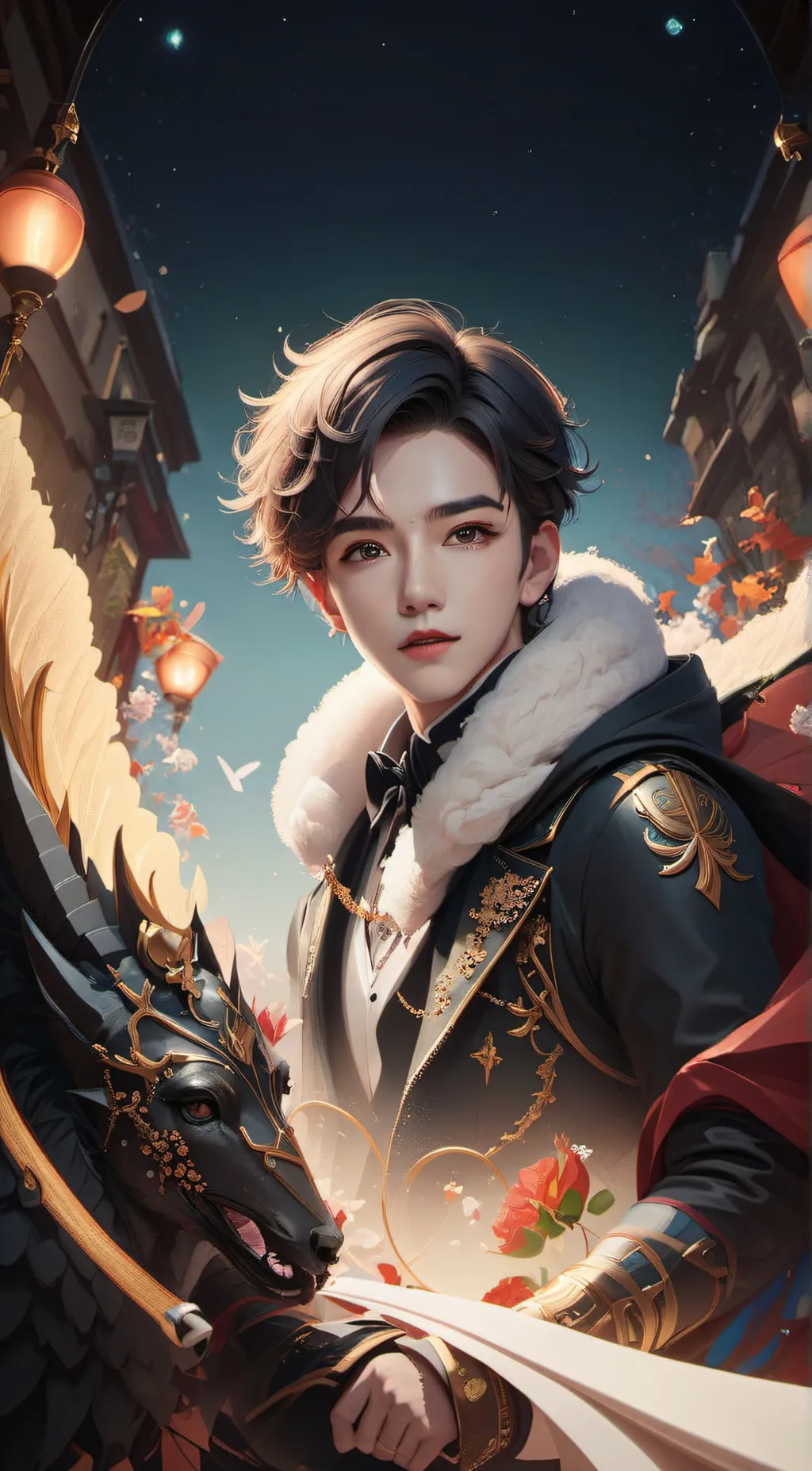 ai character: Max background