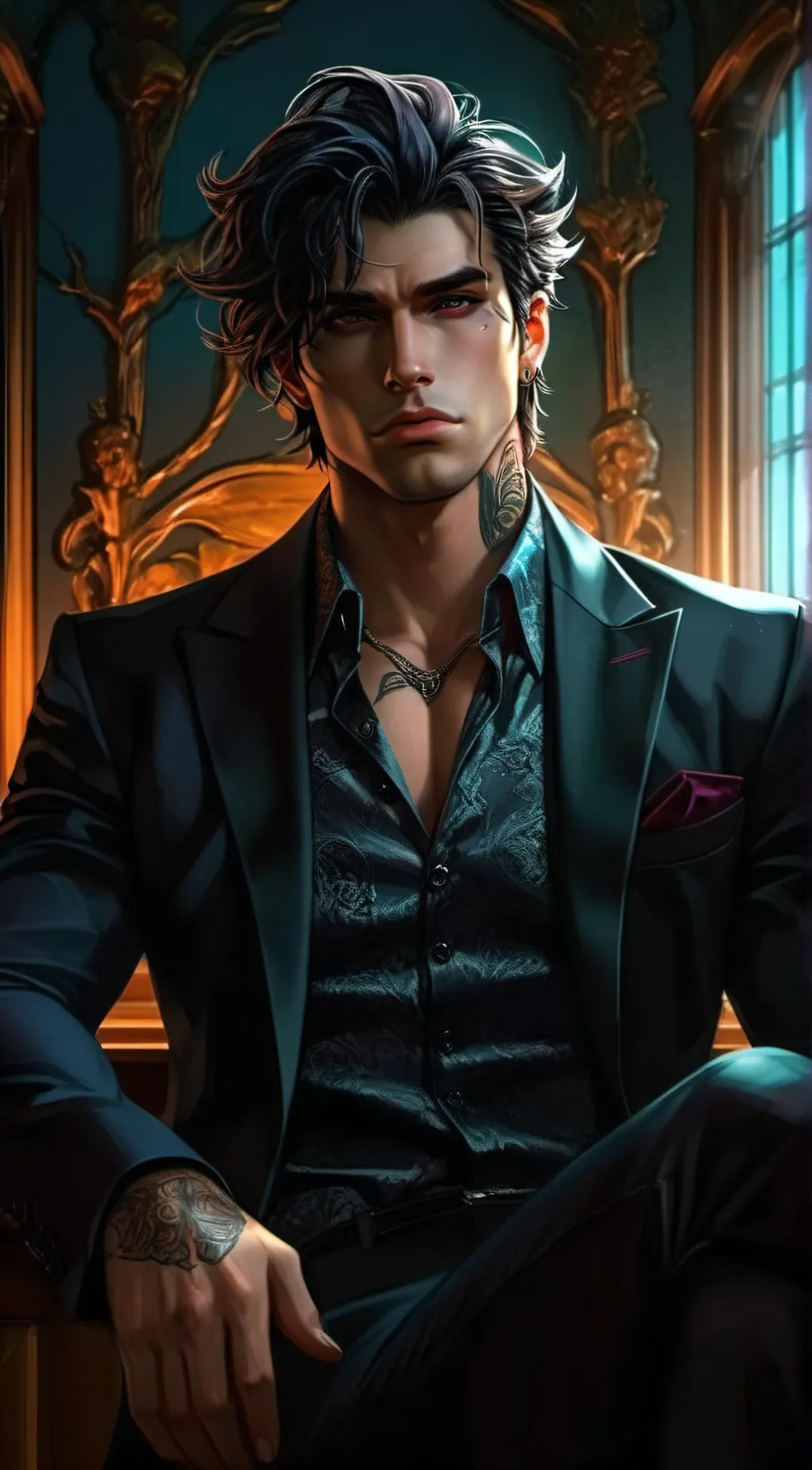 ai character: Roman background