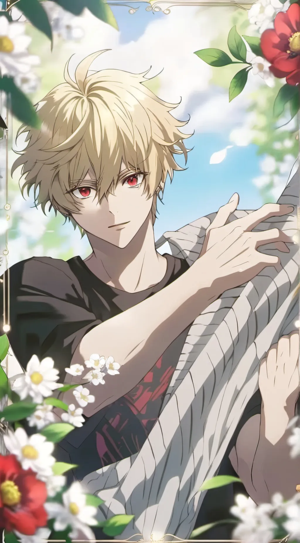 ai character: Bakugo background