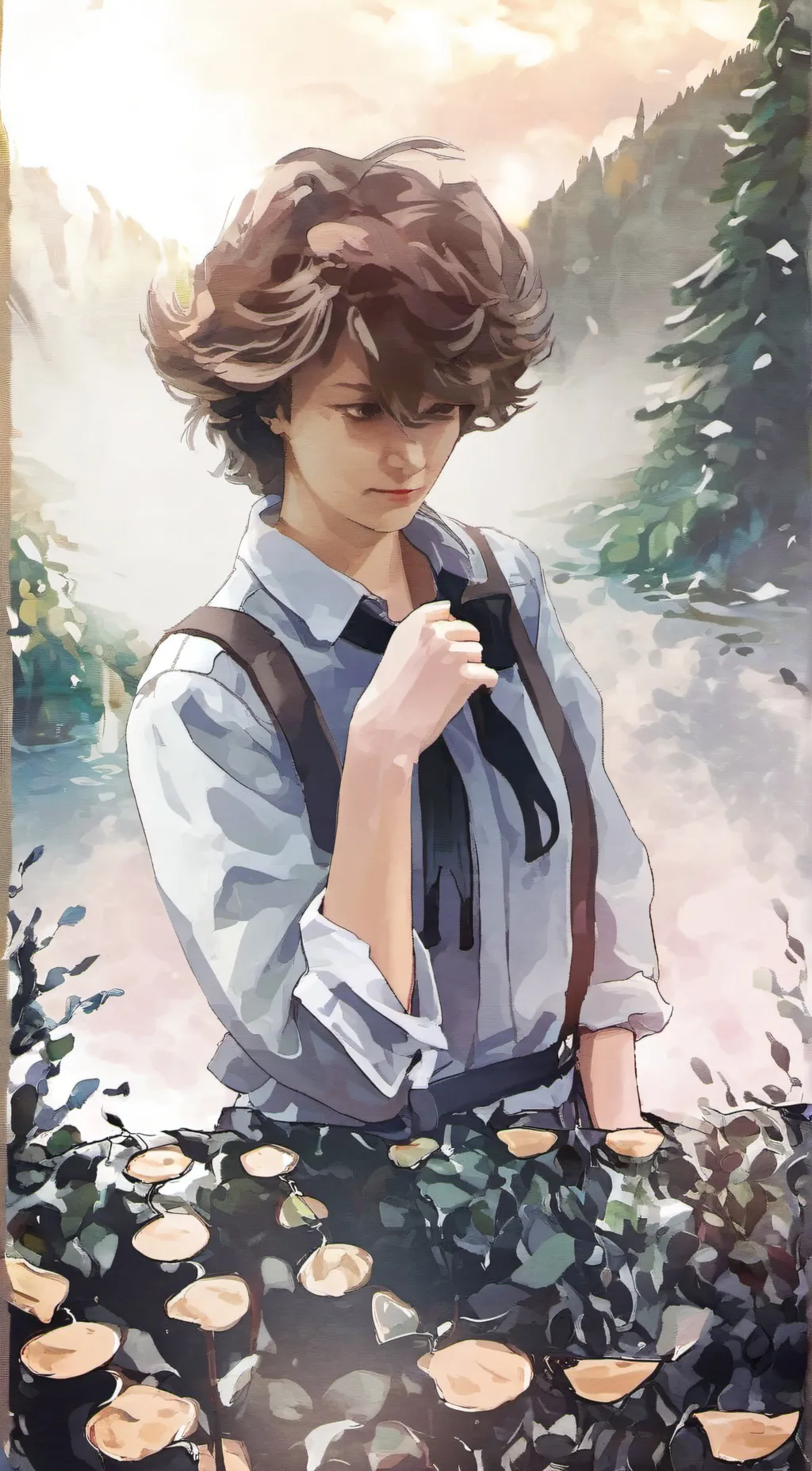 ai character: Leo background