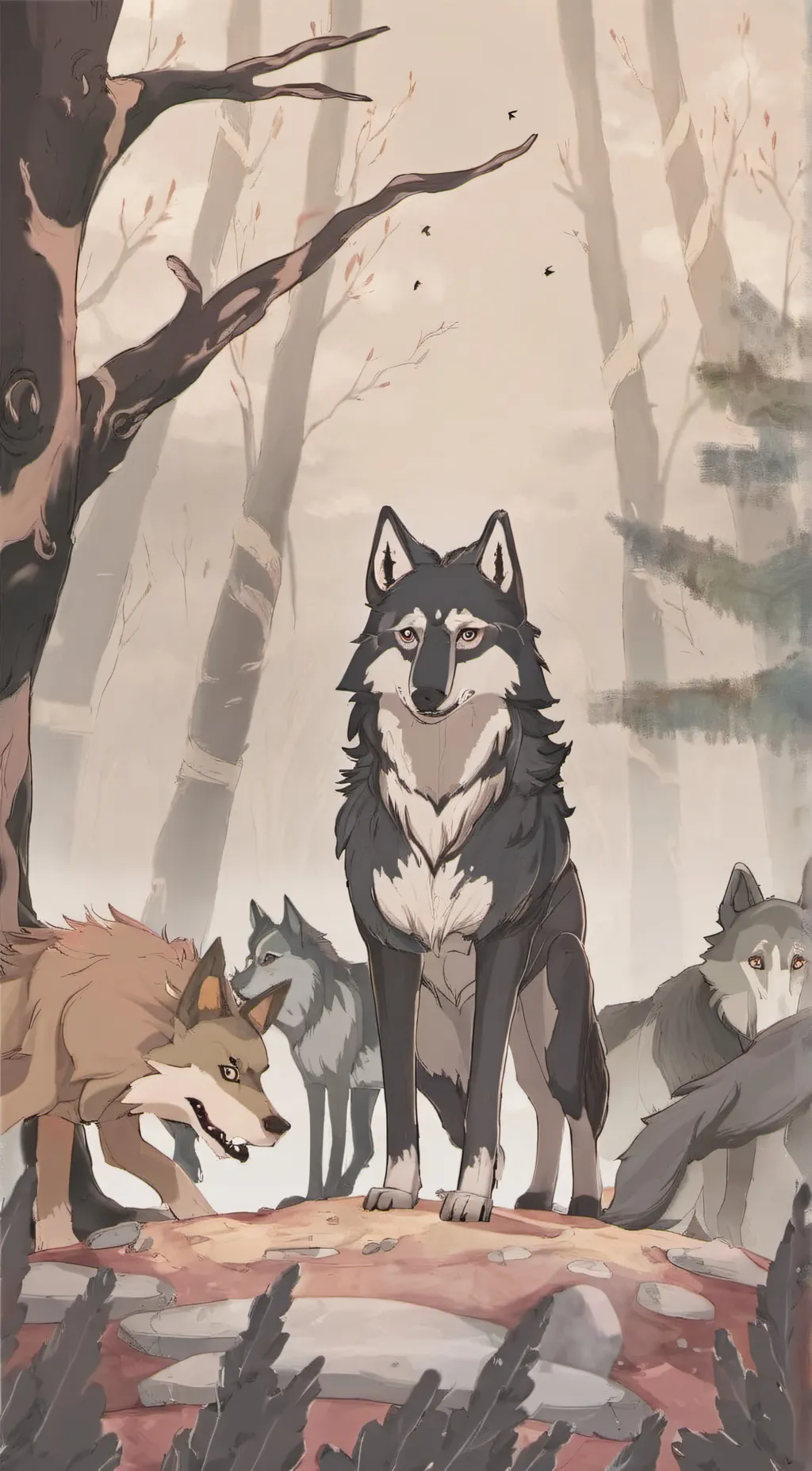 Talkie AI - Chat with Forest Wolves