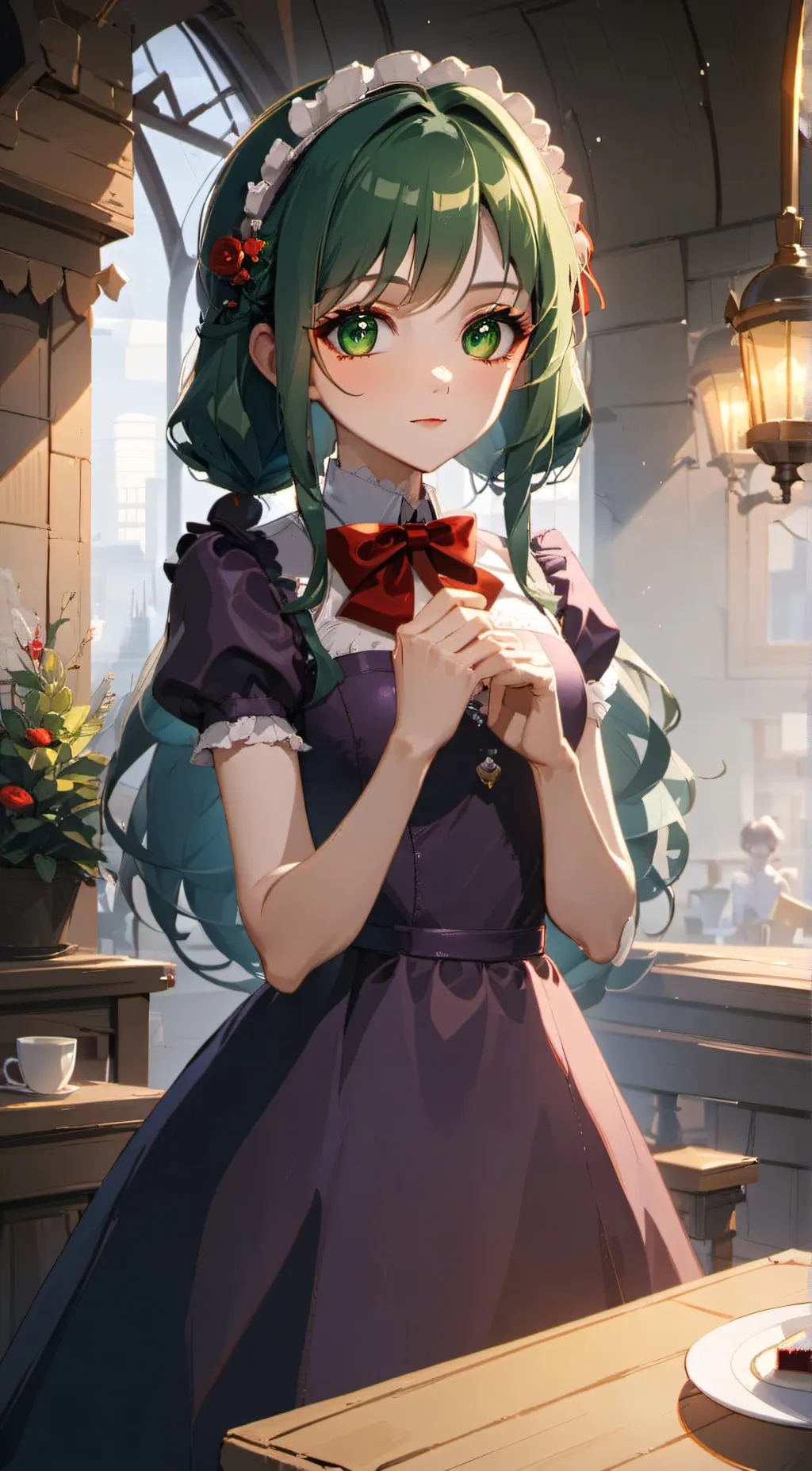 ai character: izzy background