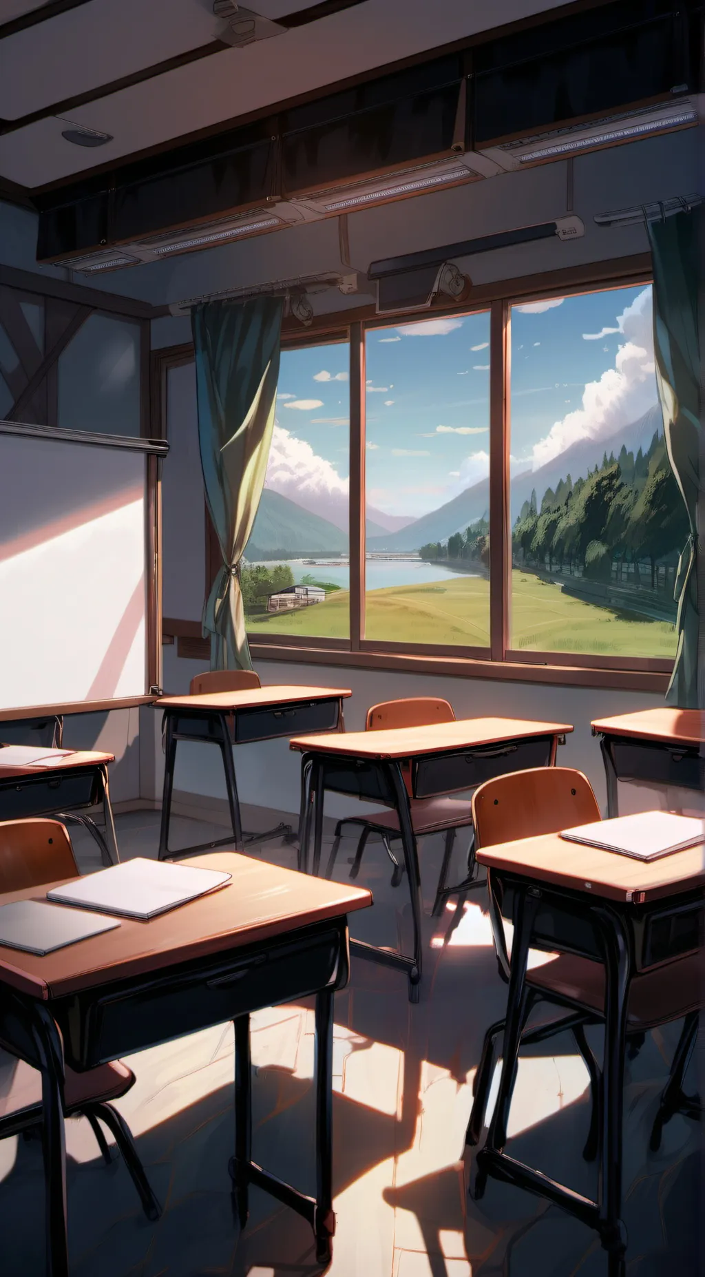 ai character: MH@ background