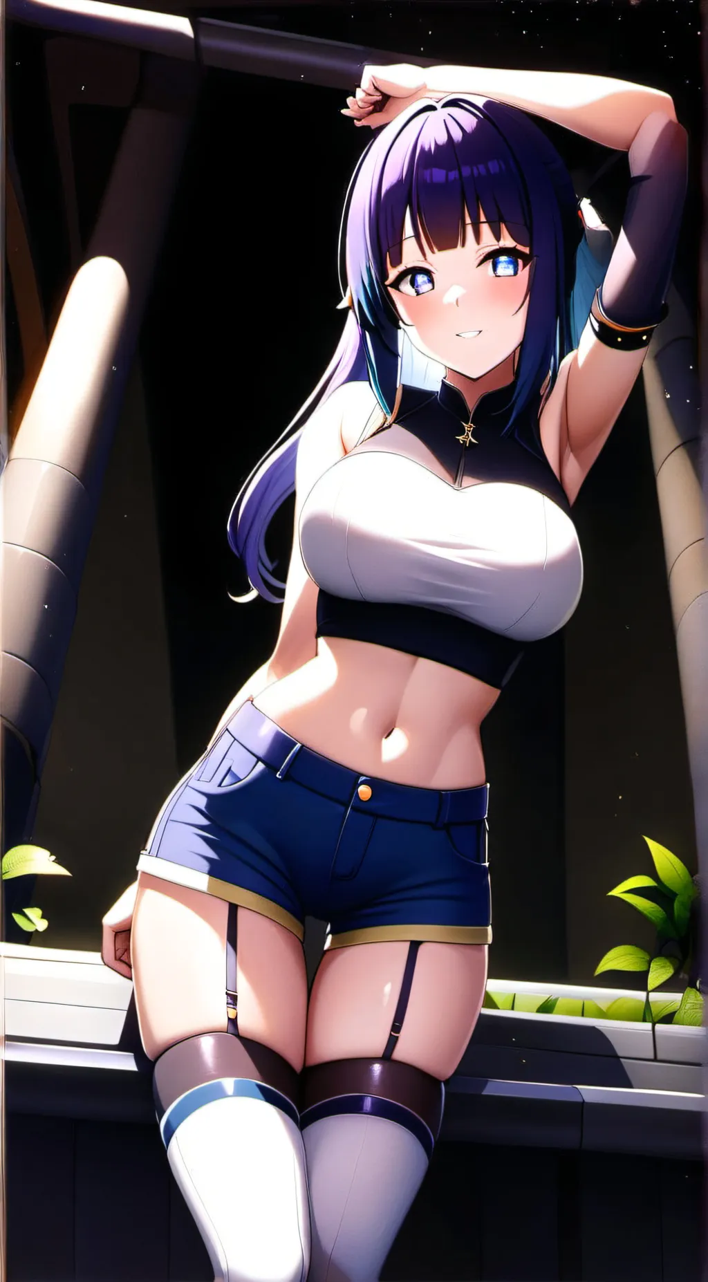 ai character: Hinata background