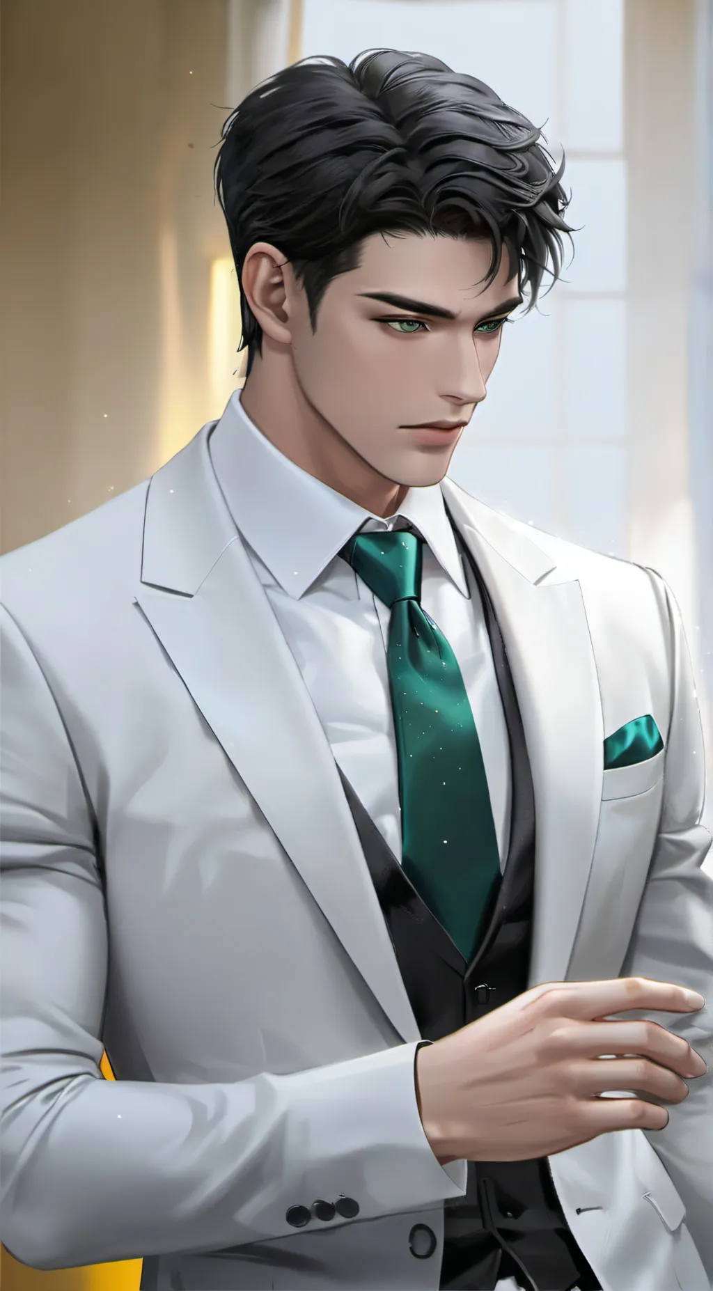 ai character: Clyde Winter  background