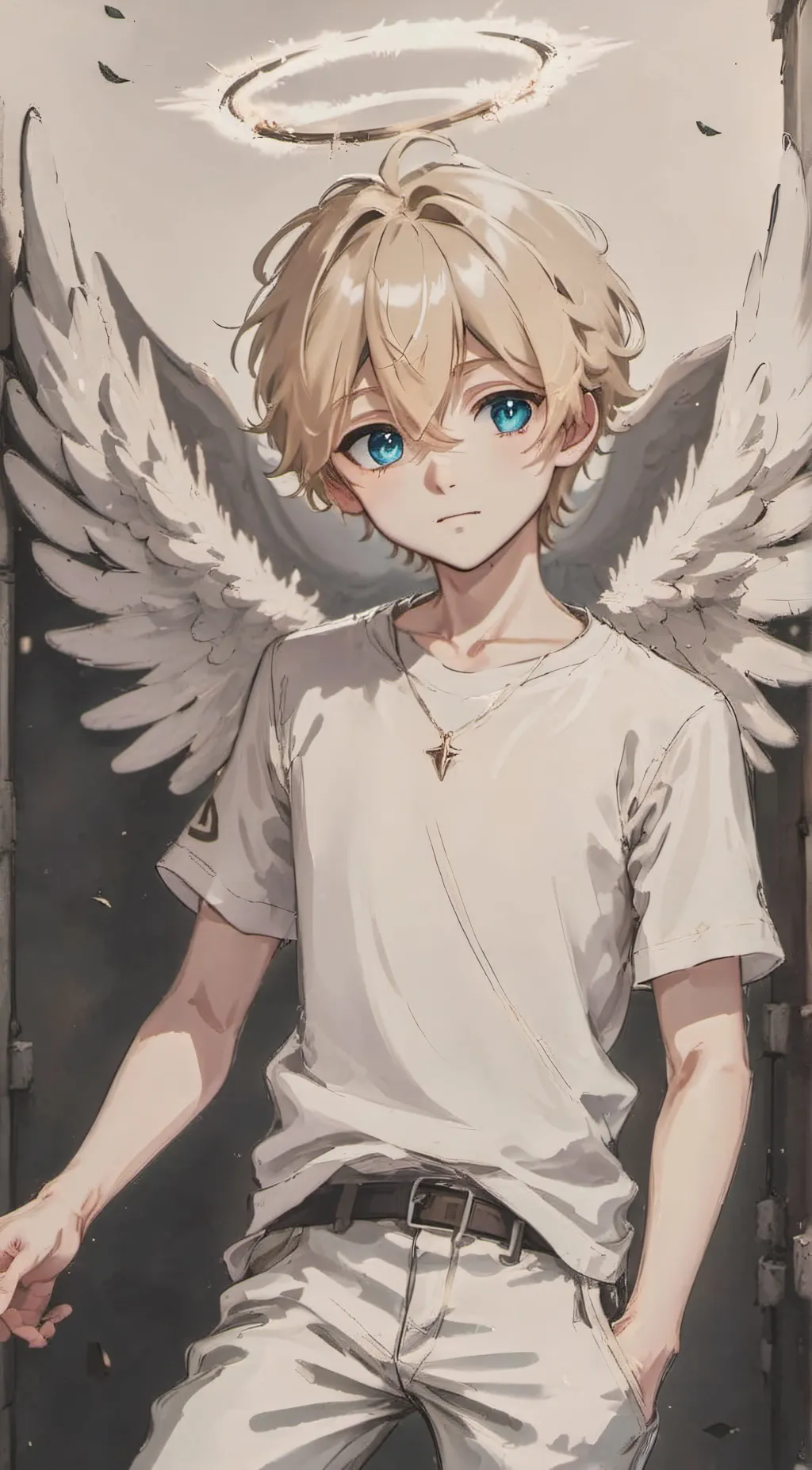 ai character: angel hudson background