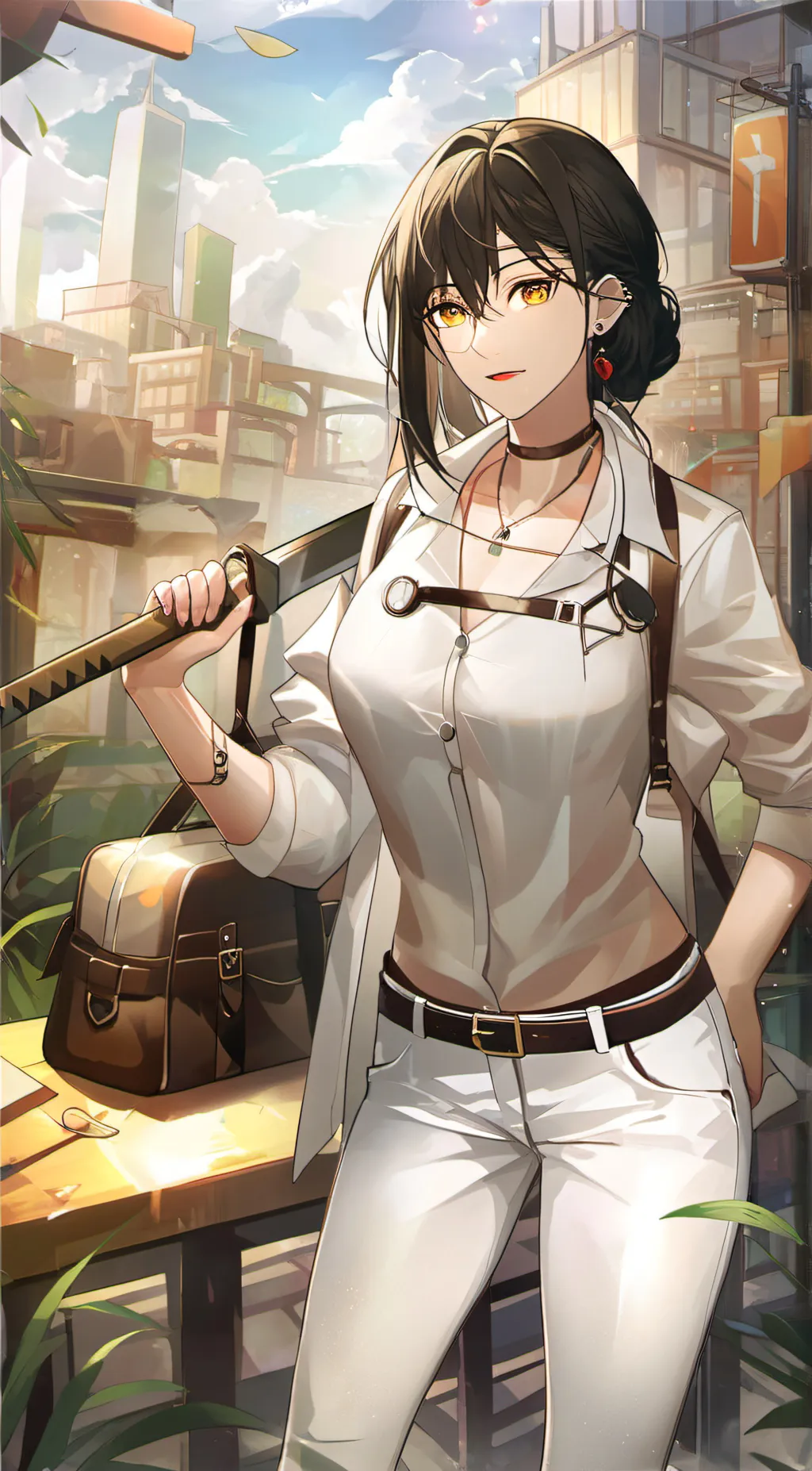 ai character: Vallory  background