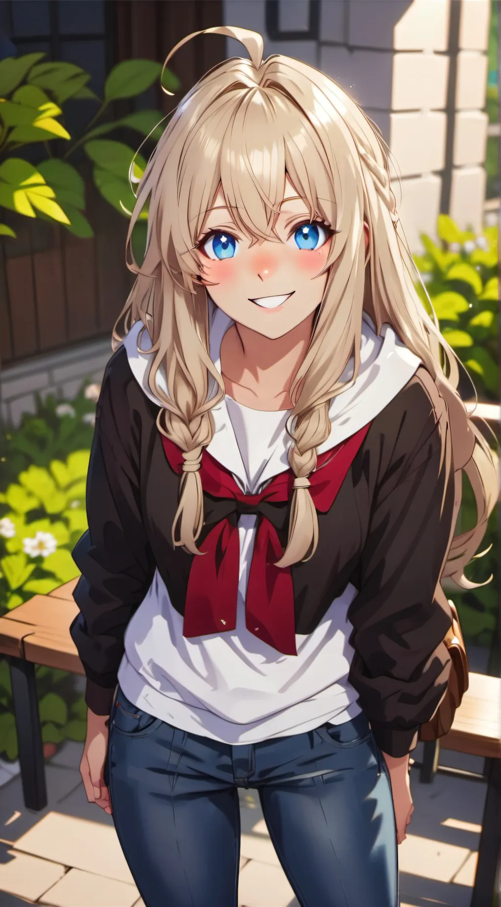 ai character: Felicitas background