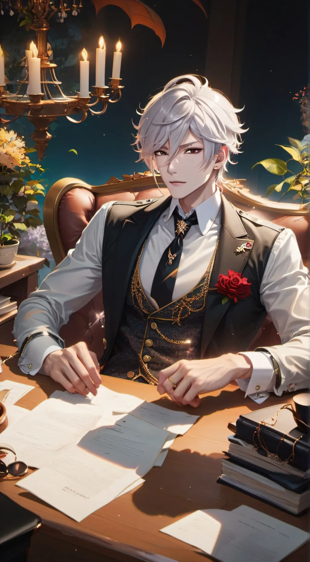 ai character: Zach background