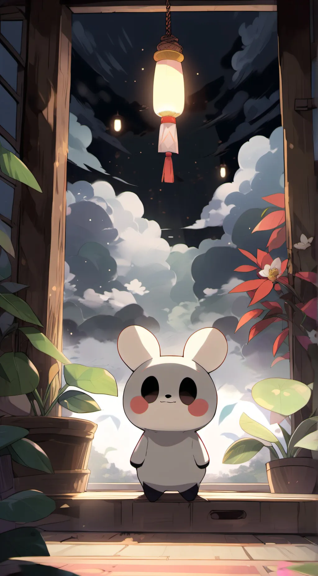 ai character: Tikki  background