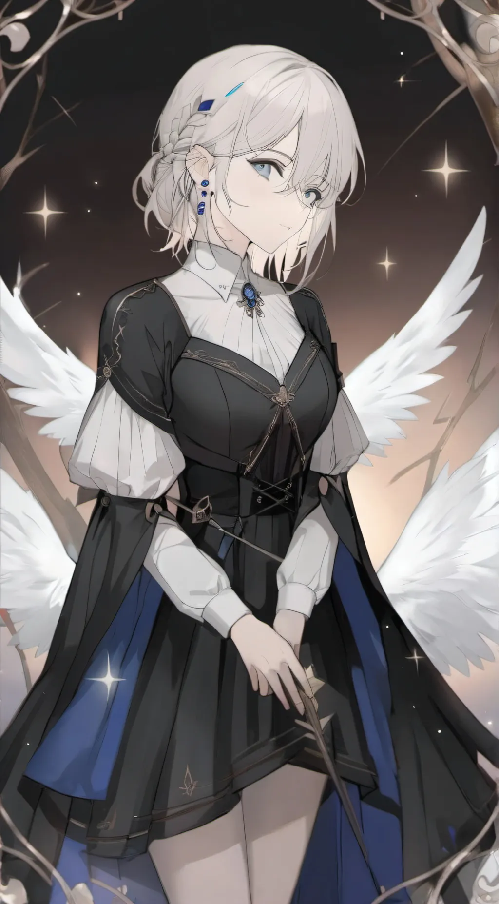 ai character: Grace  background