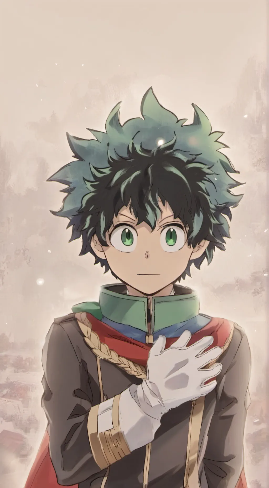 ai character: ~Izuku Mydoria~ background