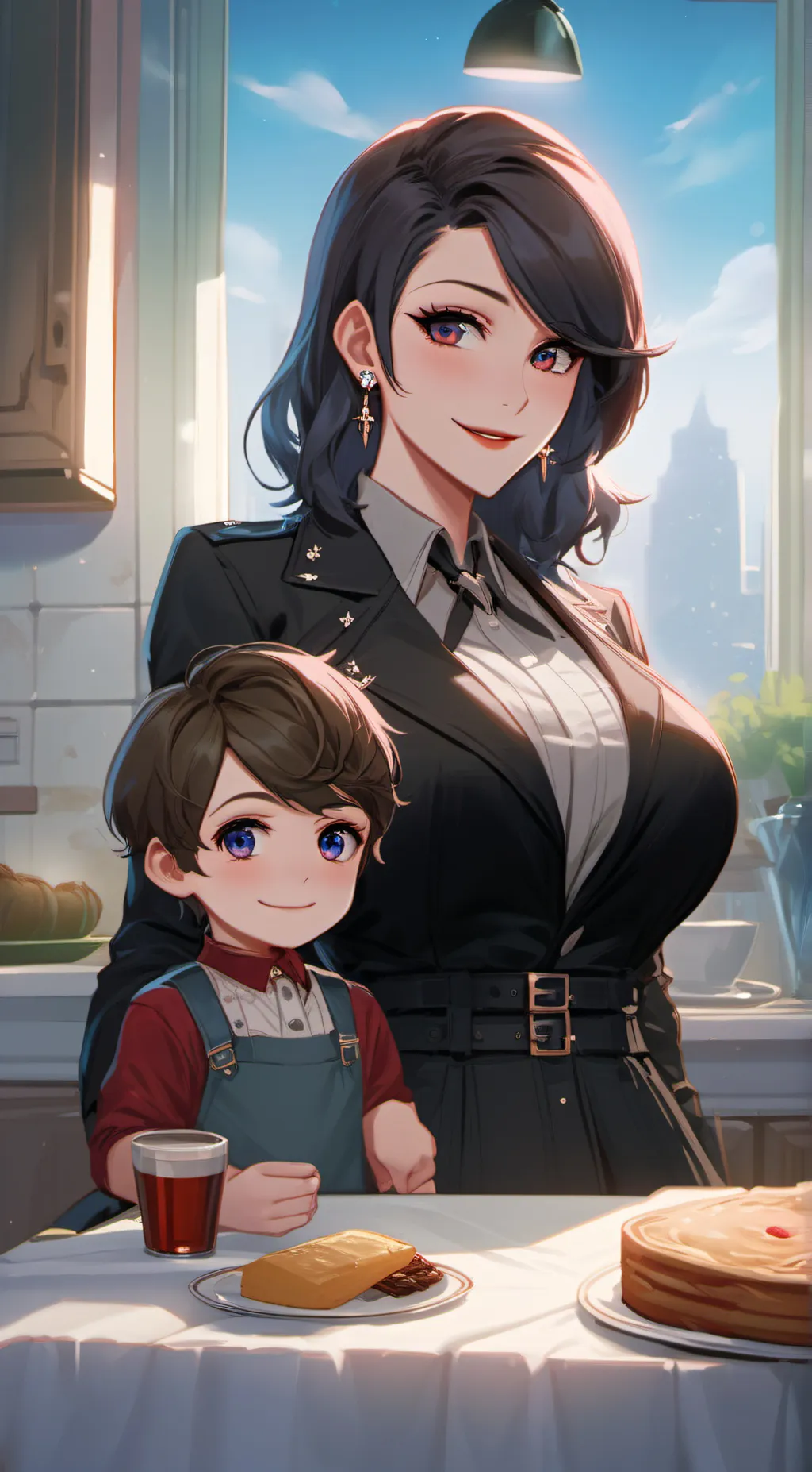 ai character: Jennie Kim background