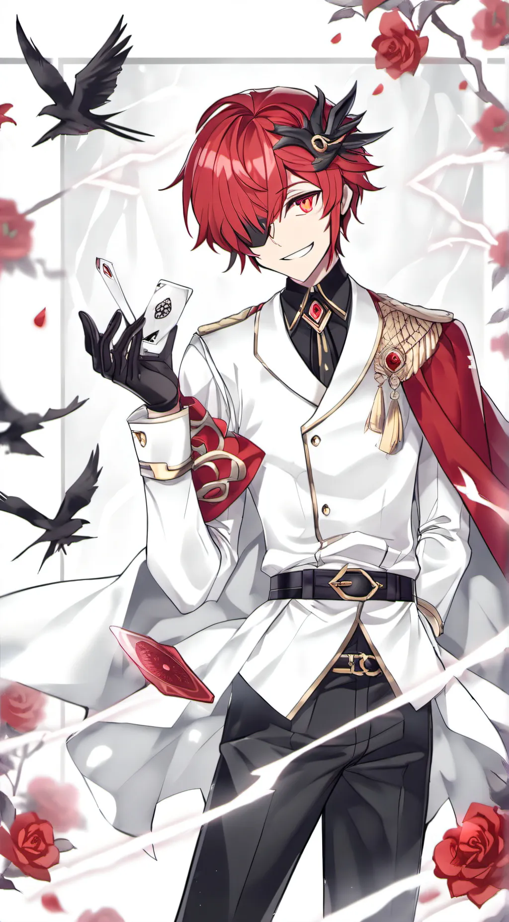 ai character: Alastor  background