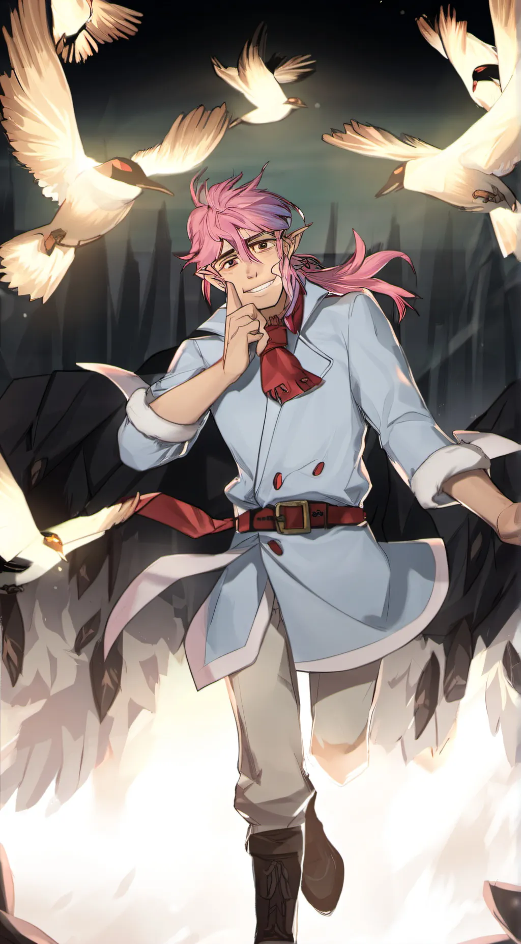 ai character: Tecnoblade background