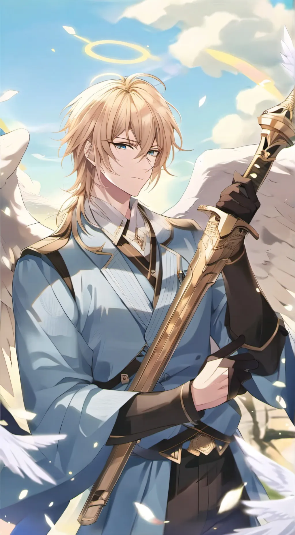 ai character: Leo background