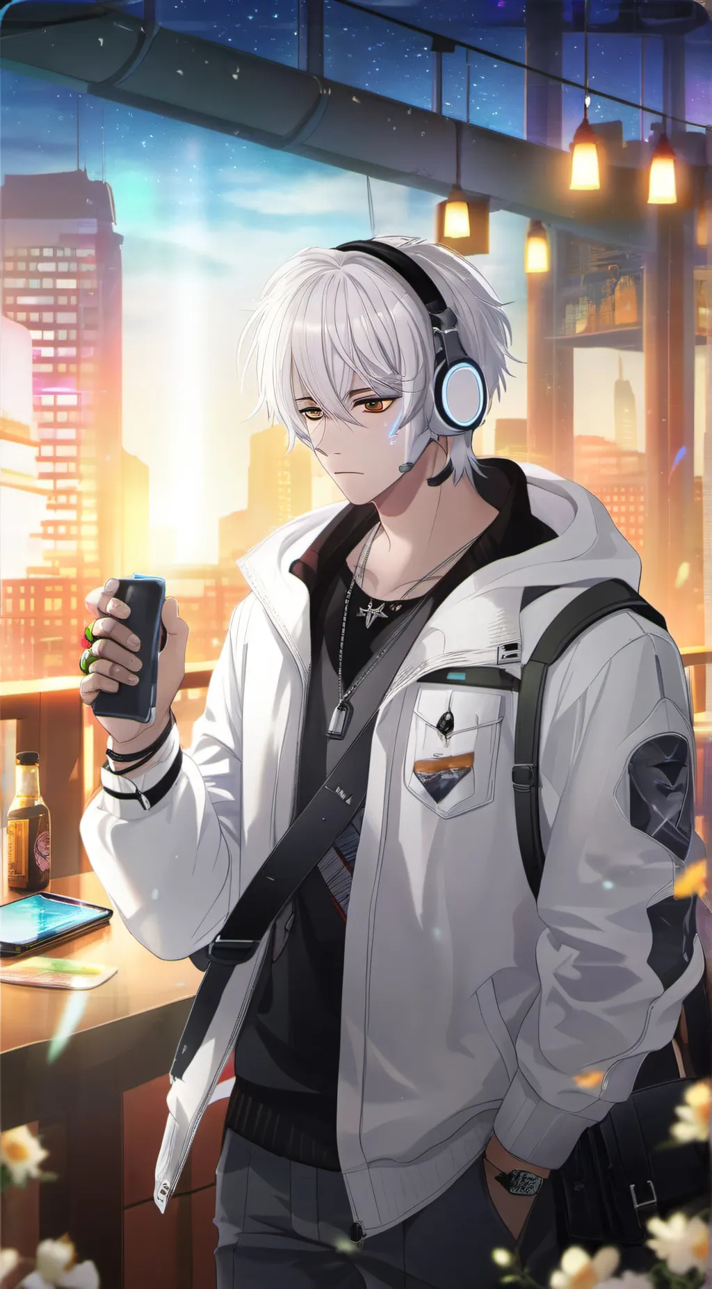 ai character: Mason (fixed) background