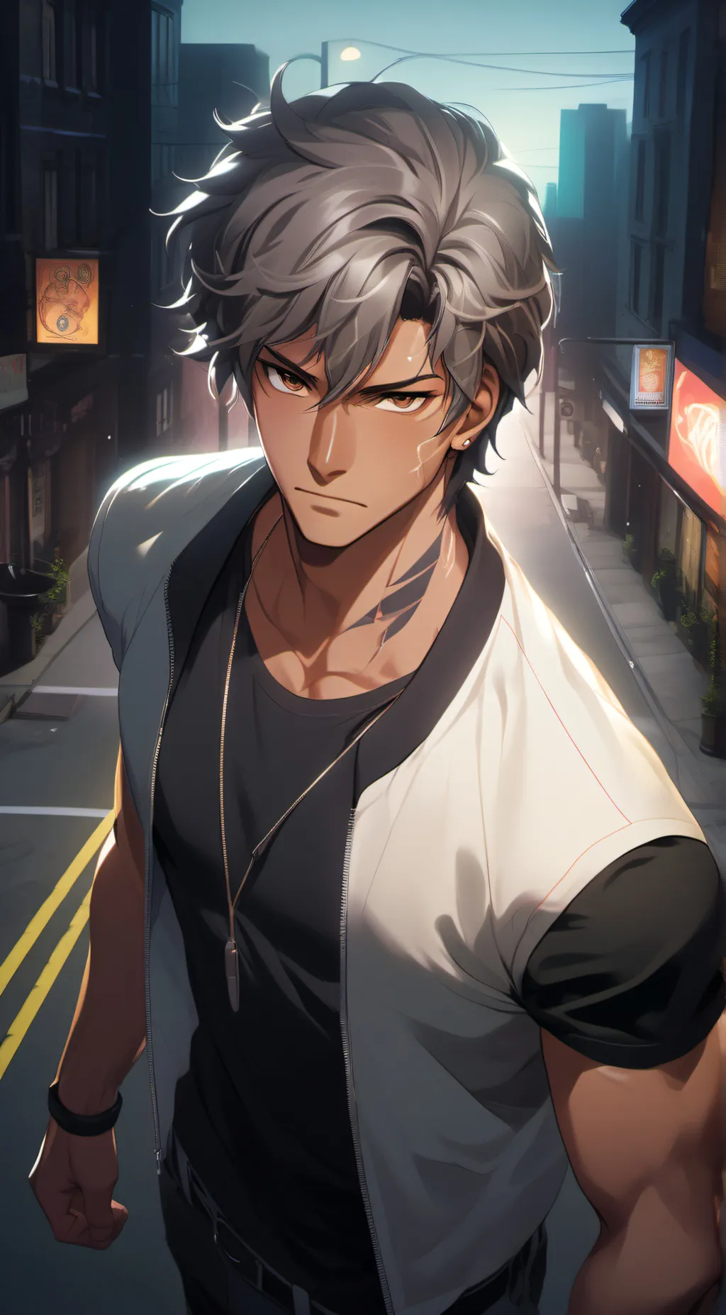 ai character: Kai background