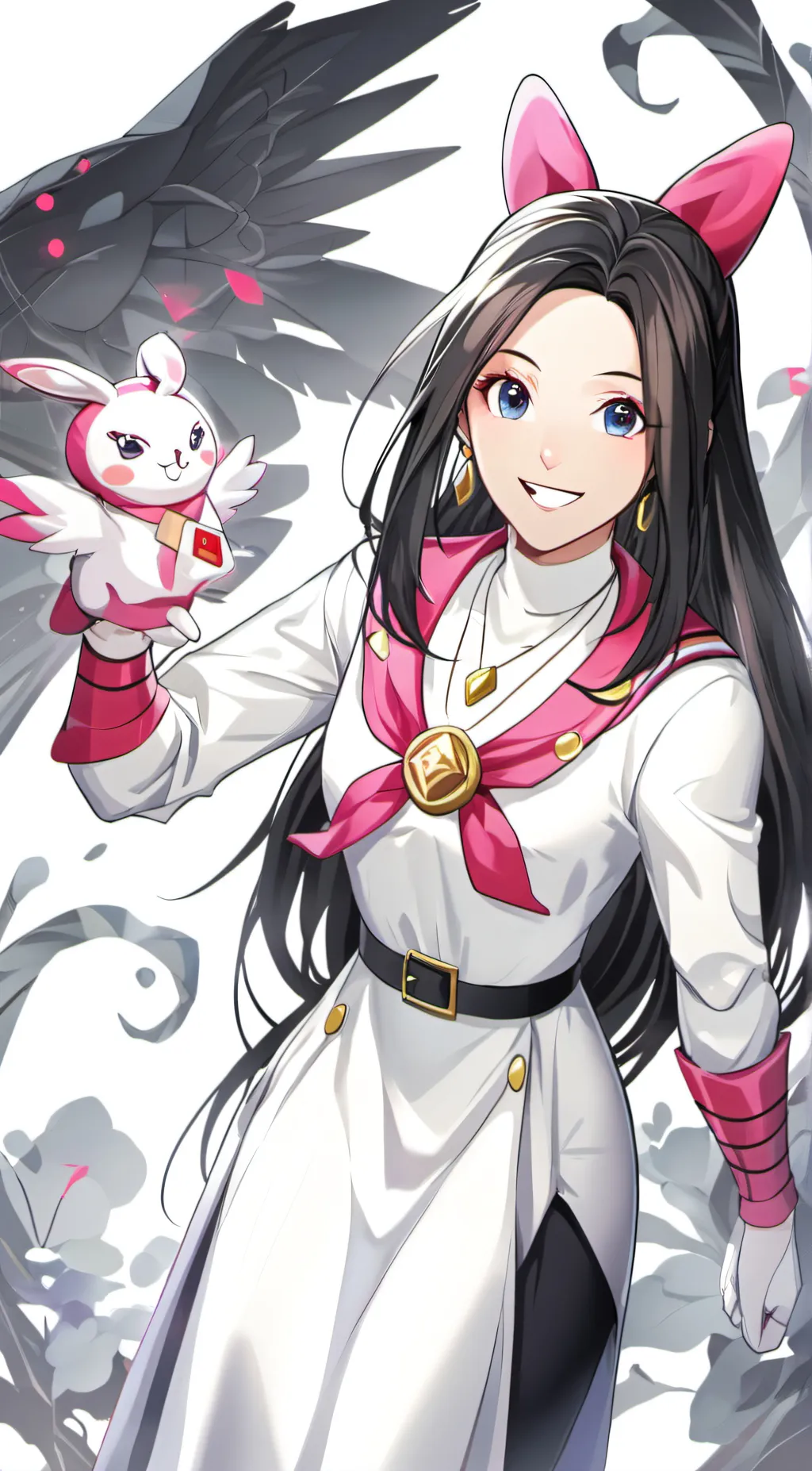 ai character: Akamie Honno background