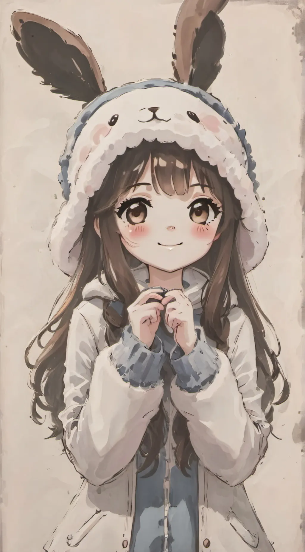 ai character: Haruka background