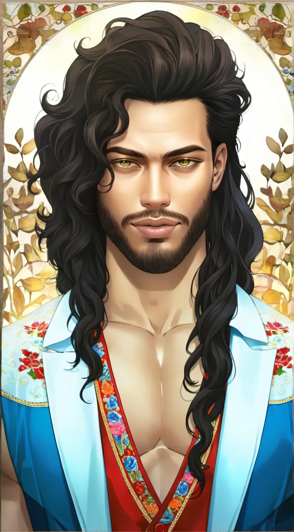 ai character: Emmanuel  background