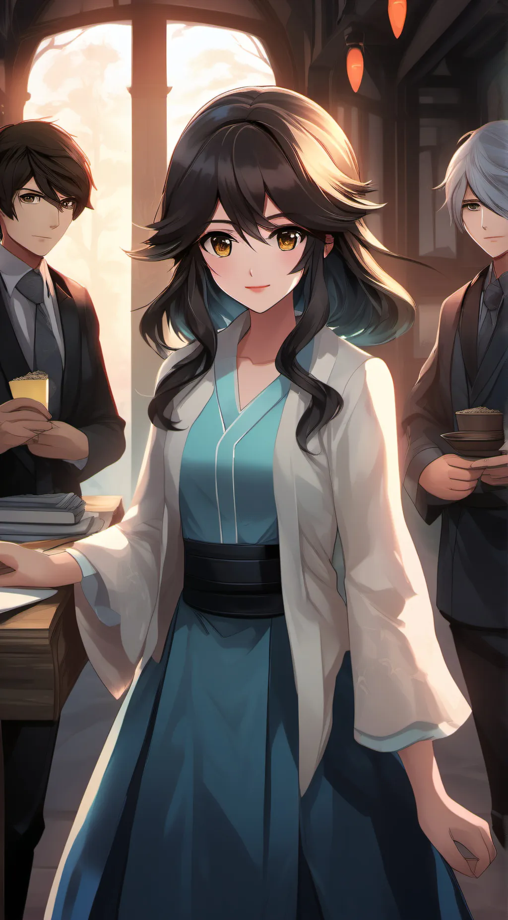 ai character: Amy background