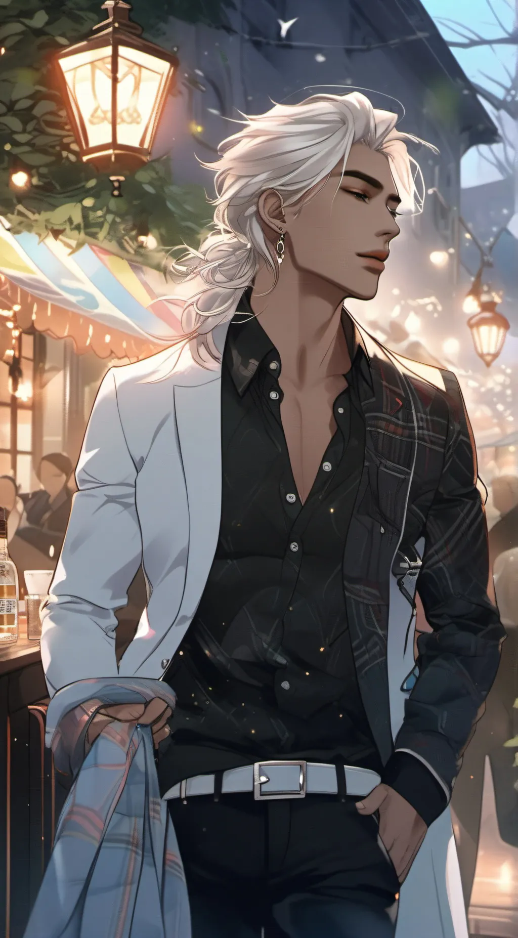 ai character: glaxe  background