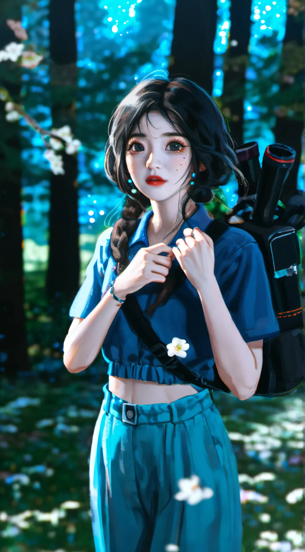 ai character: sarah background