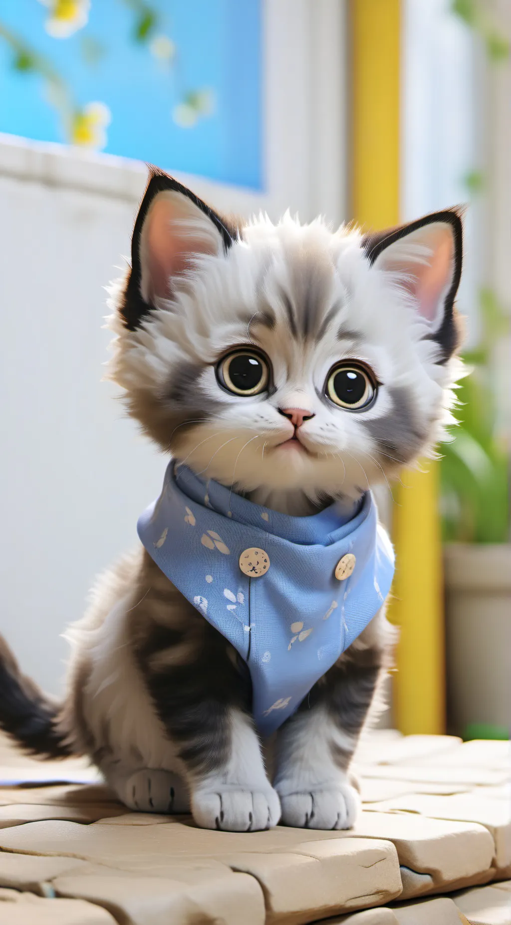 ai character: hungry citten background