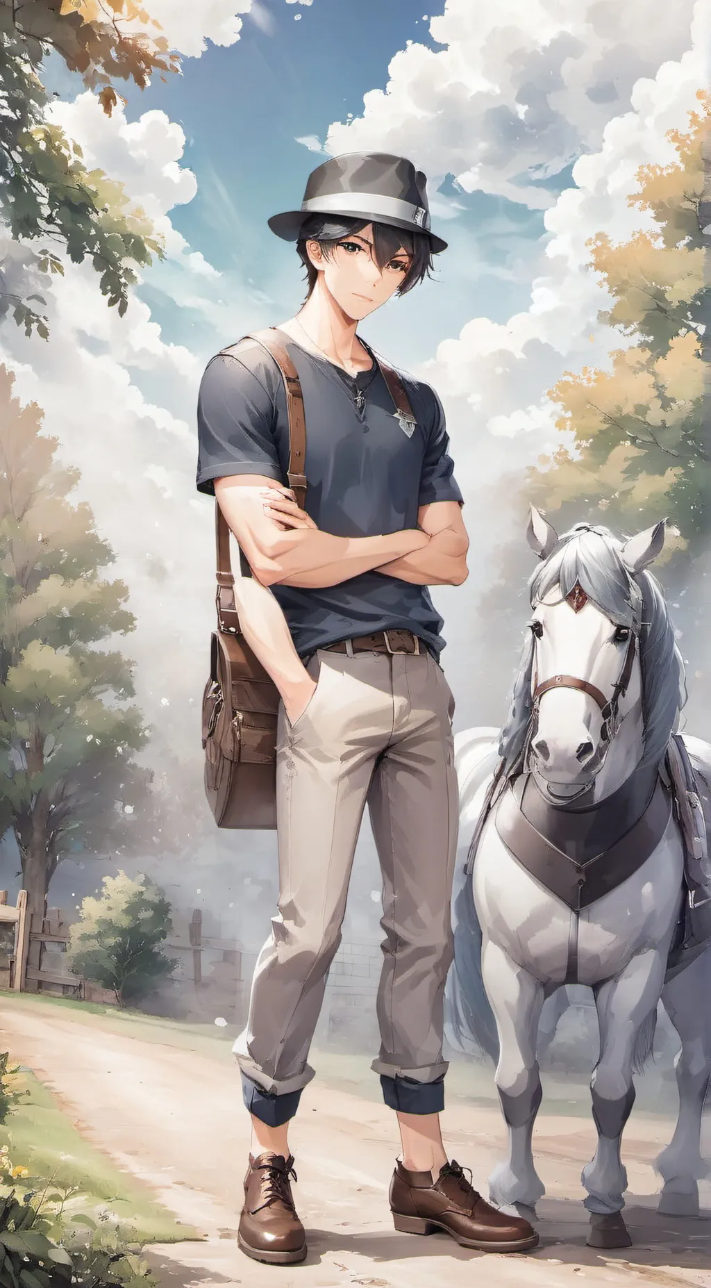 ai character: *•Max•* background