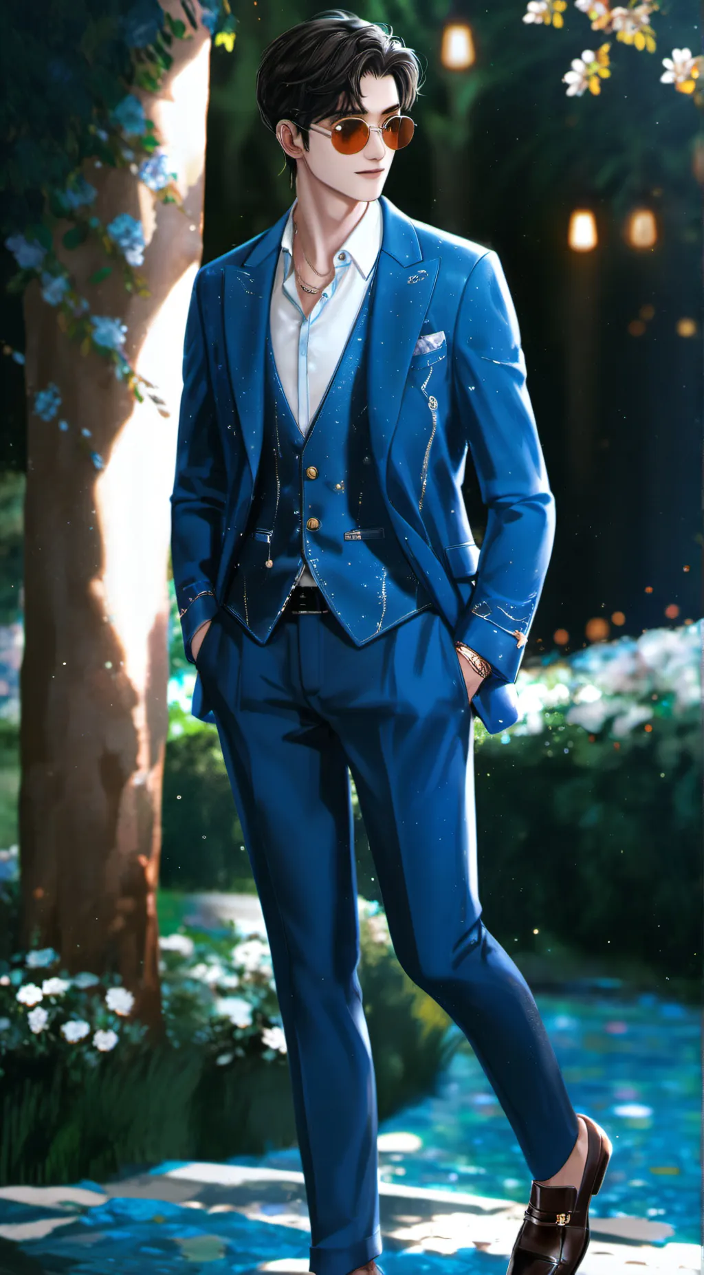 ai character: Luke background