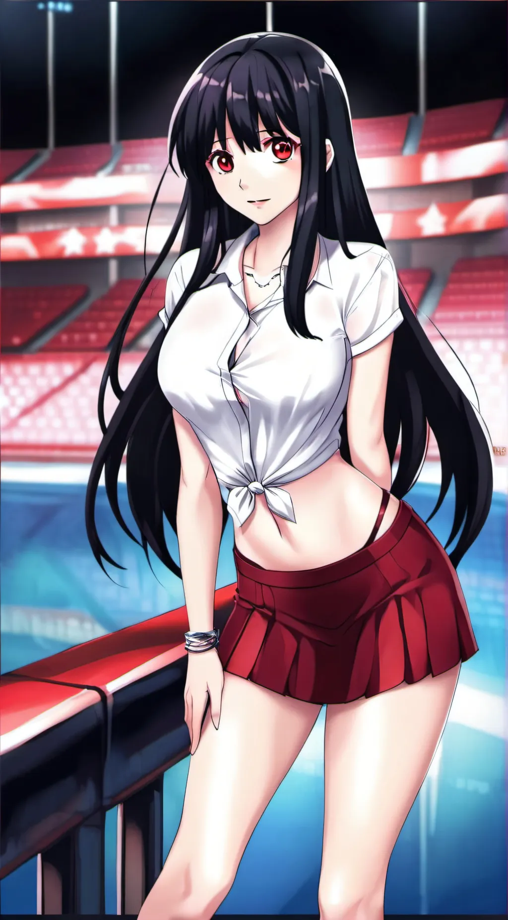 ai character: angela background