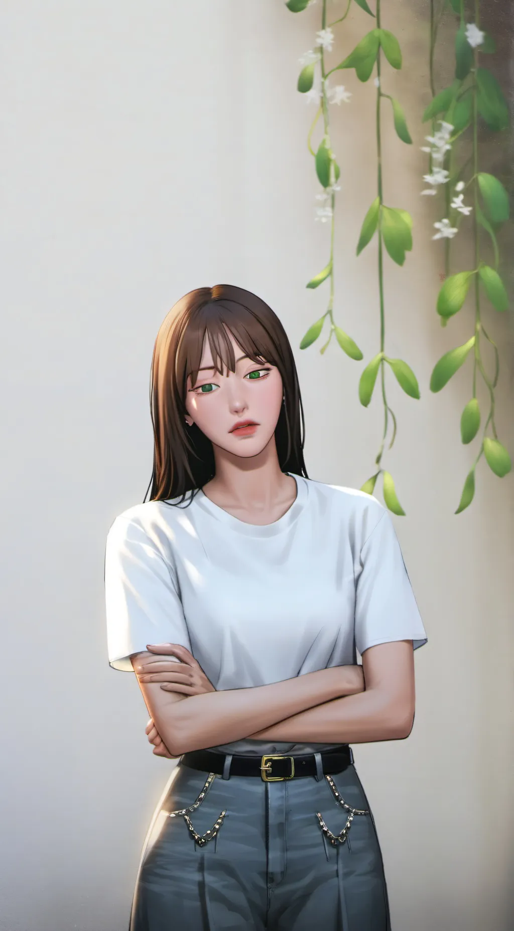 ai character: Kang yuna background