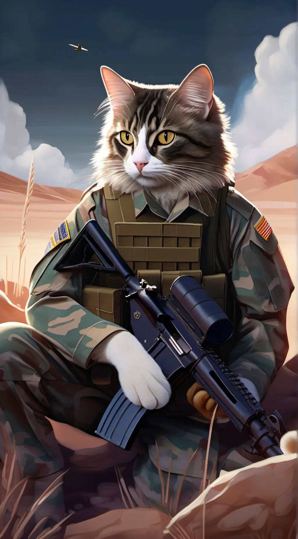 ai character: Snoop background