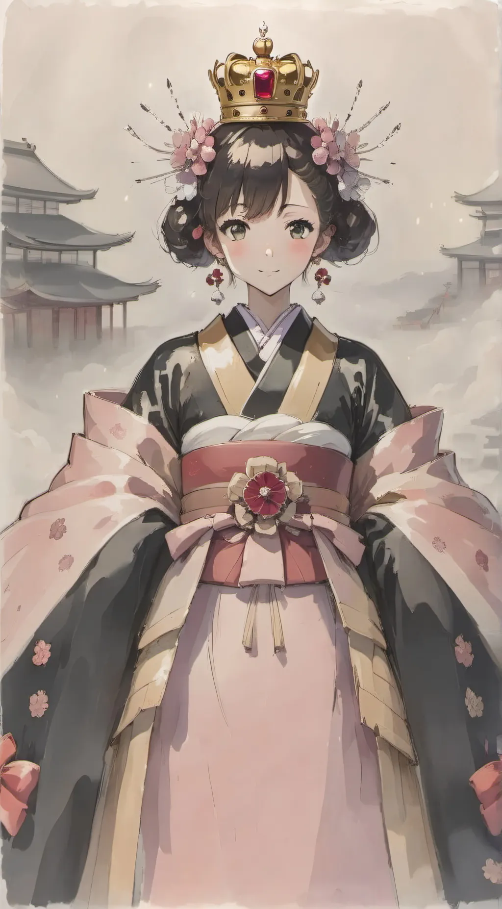 ai character: princess shinobu background