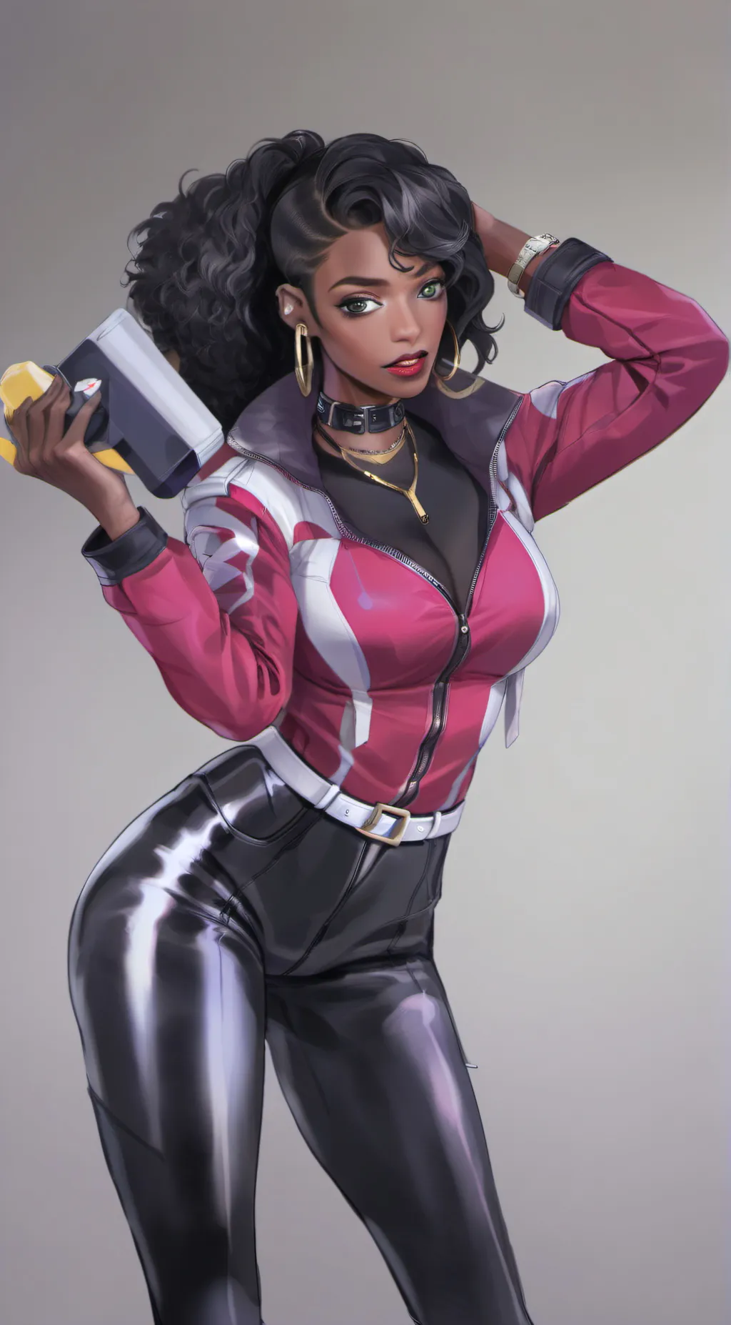 ai character: Mona background