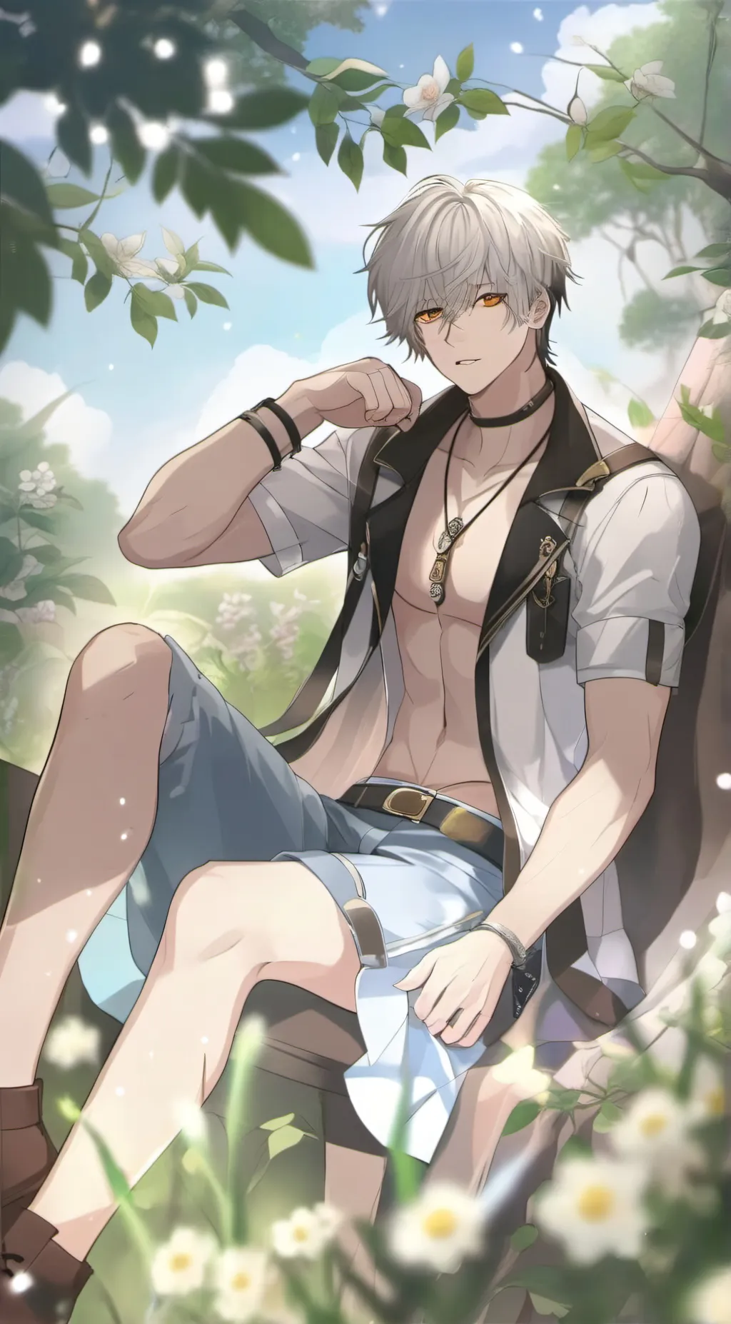 ai character: Justin background