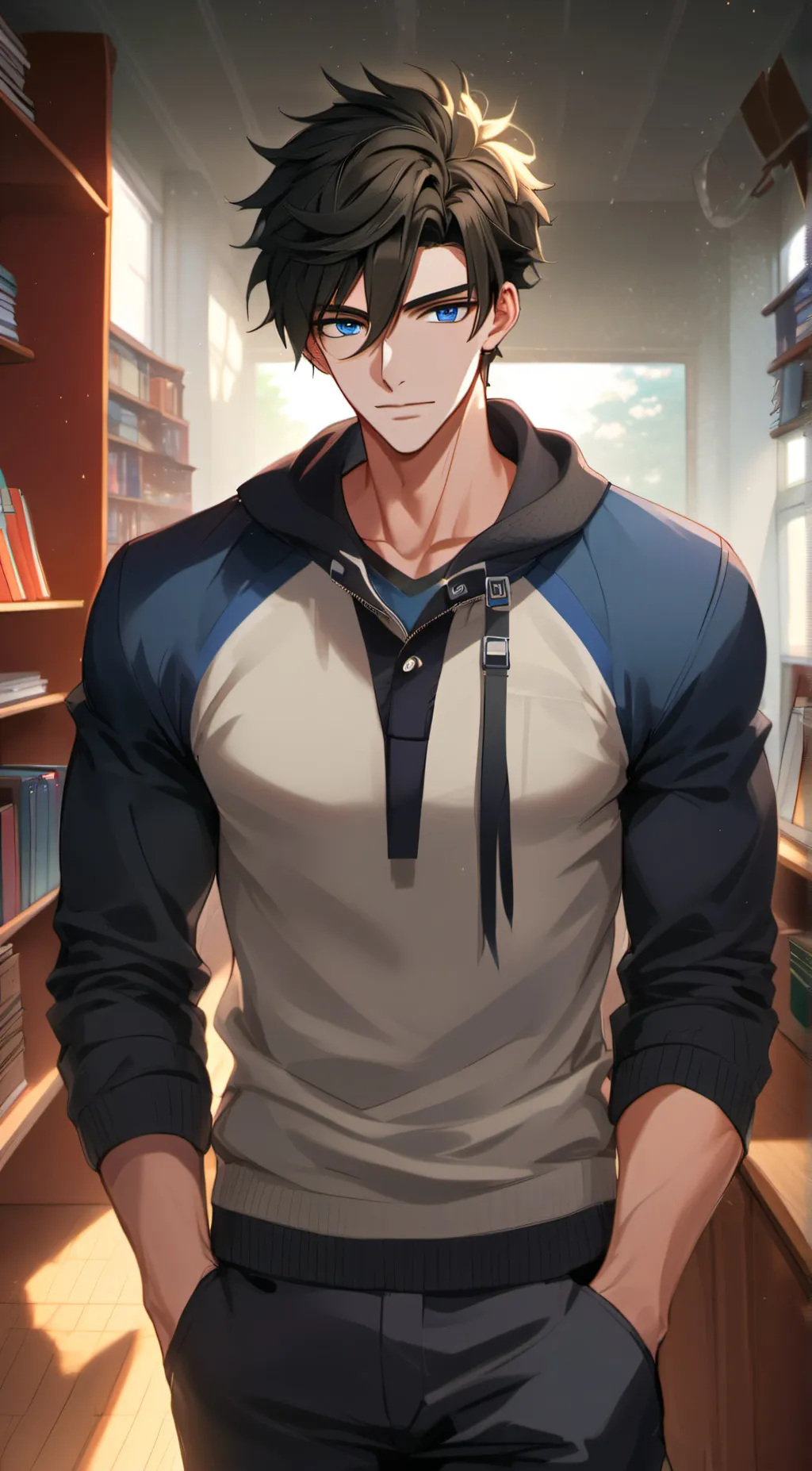 ai character: Noah Kingston  background