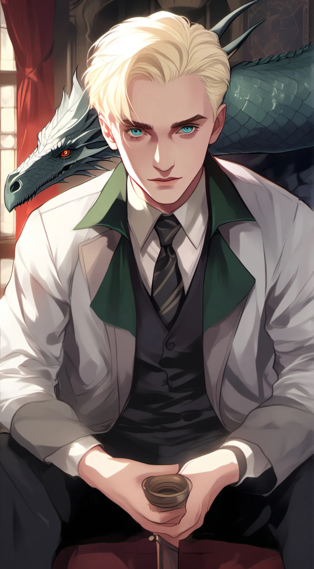 ai character: Draco (VALENTINES) background