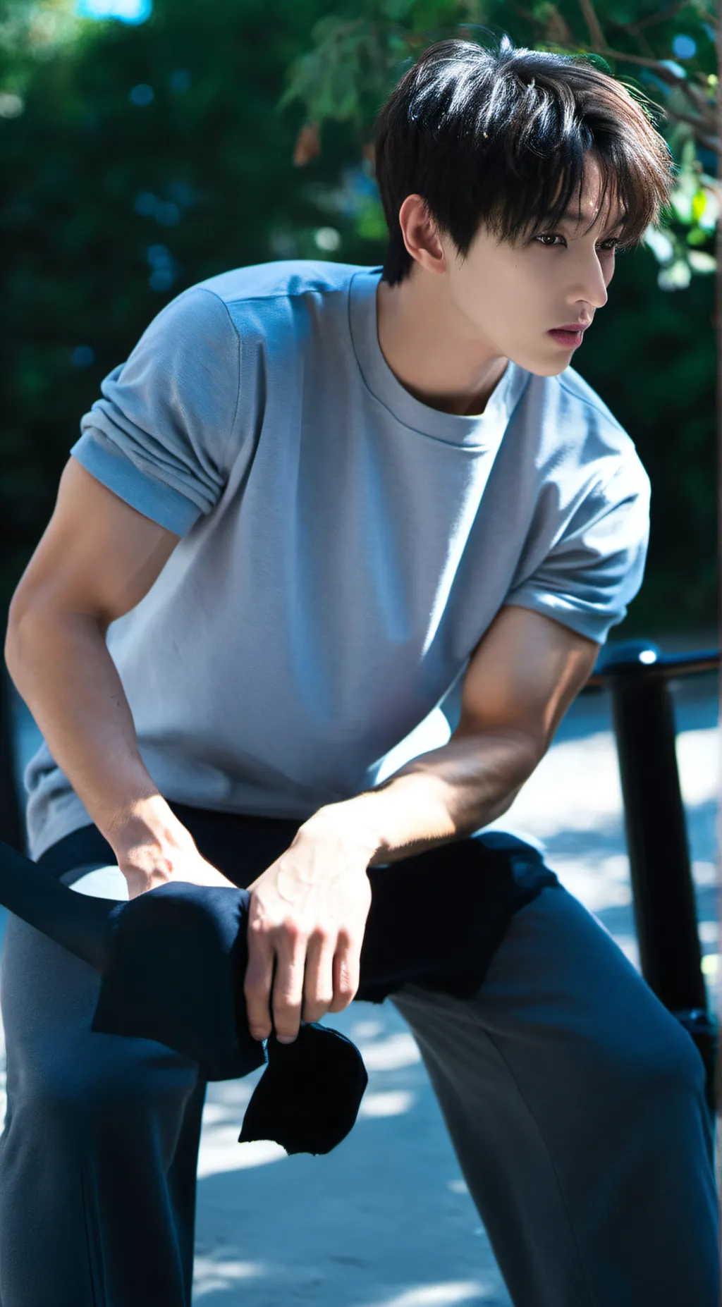 ai character: jiwon background