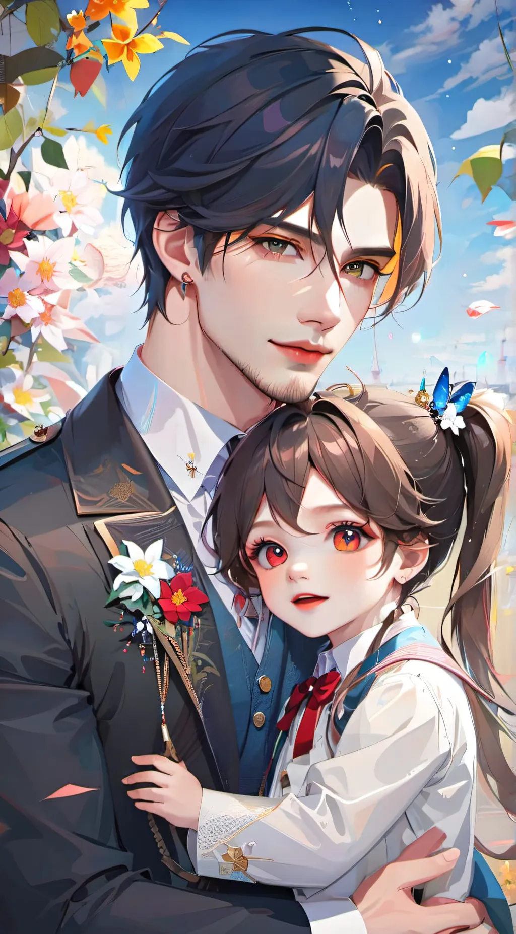 ai character: Father background