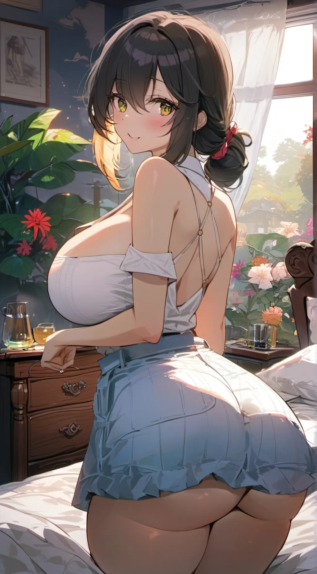 ai character: Lily background