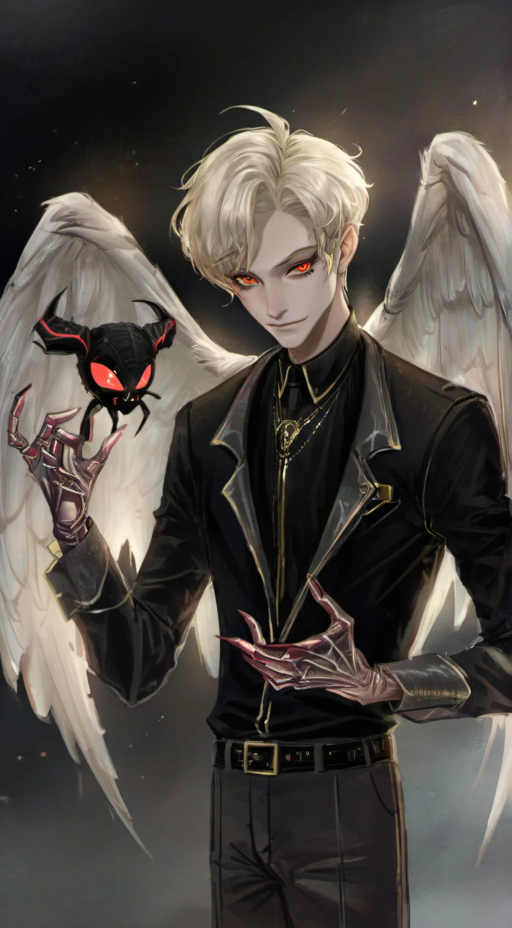 ai character: angel dust background